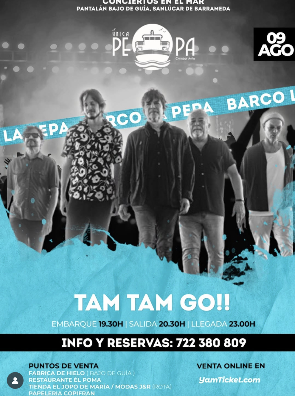 Tam Tam GO! en Sanlúcar de Barrameda